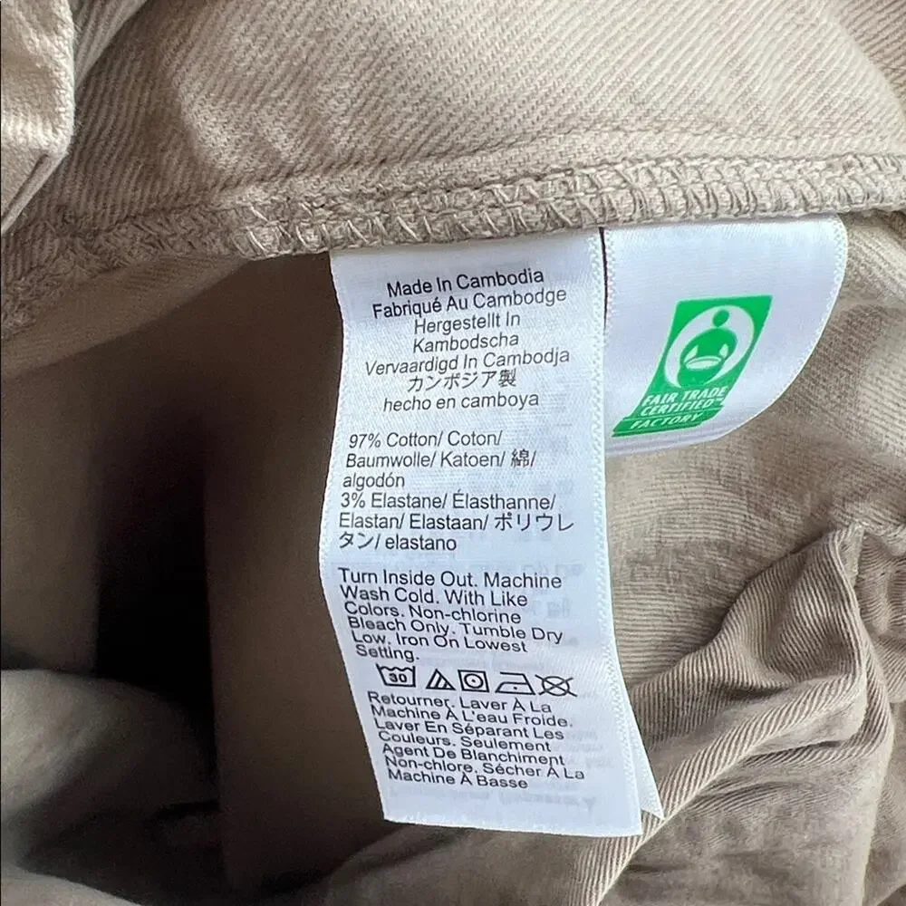 J. Crew Men's 770™ Straight-fit garment-dyed five-pocket pant - Tan - 36 - NWOT